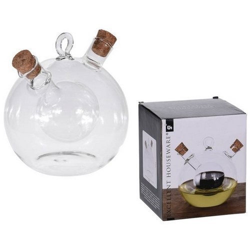 ACEITERA-VINAGRERA EH 2EN1 VIDRIO 350ML